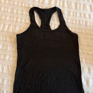 lululemon athletica Black Tank Top - Swiftly Tech Razorback